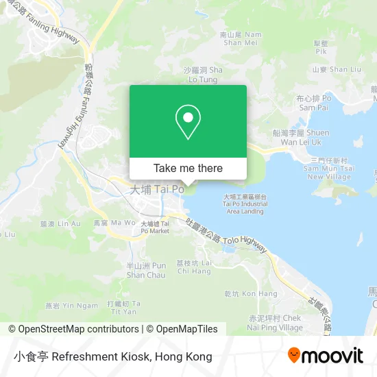 小食亭 Refreshment Kiosk map