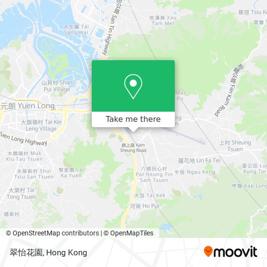 翠怡花園 map