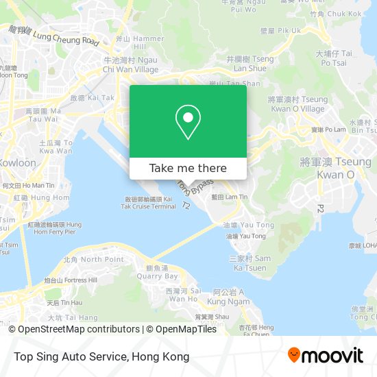 Top Sing Auto Service map