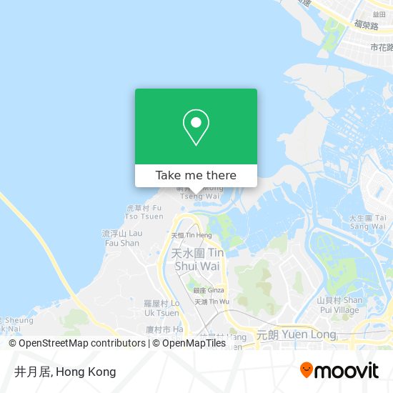 井月居地圖