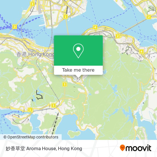 妙香草堂 Aroma House map