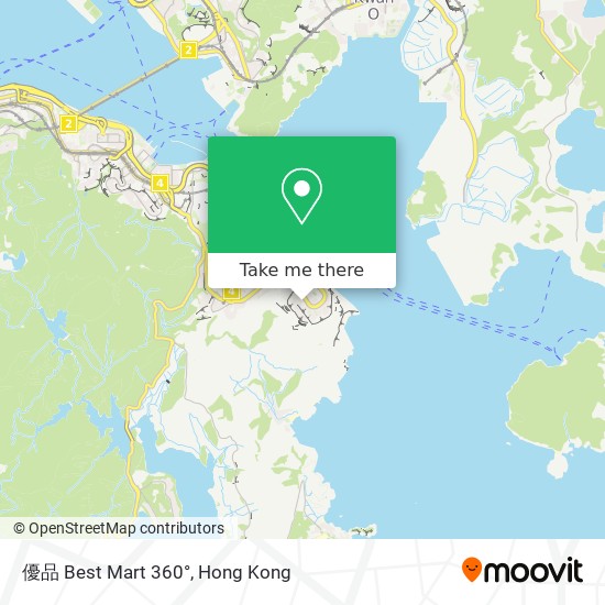 優品 Best Mart 360° map