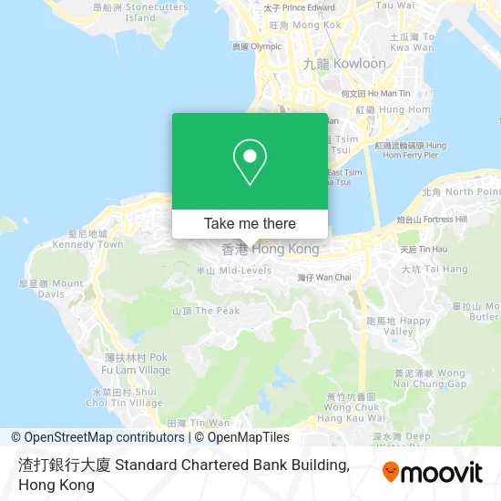渣打銀行大廈 Standard Chartered Bank Building地圖
