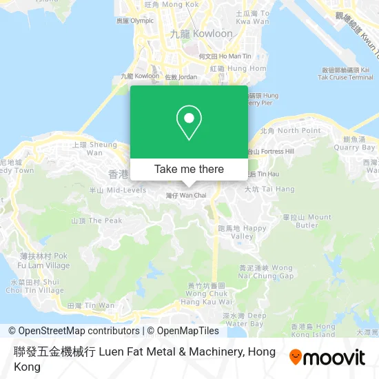 聯發五金機械行 Luen Fat Metal & Machinery map