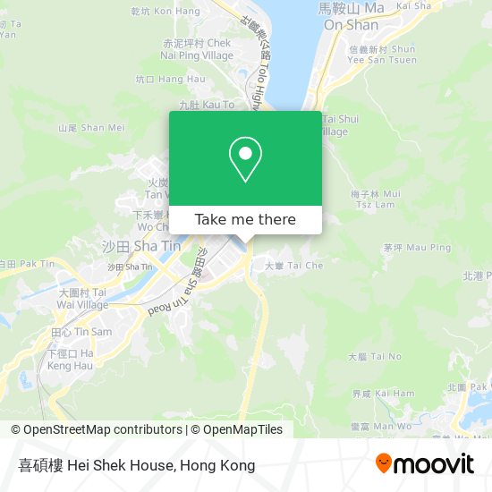 喜碩樓 Hei Shek House map