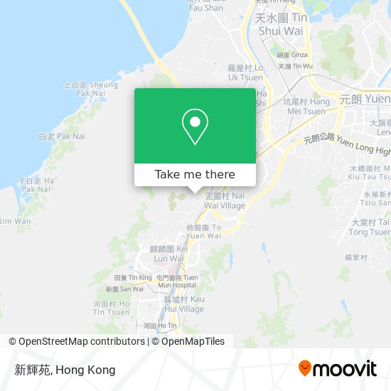 新輝苑 map