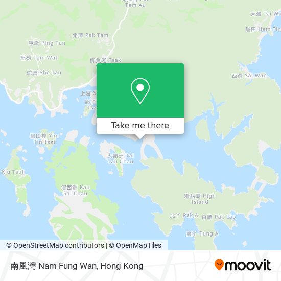 南風灣 Nam Fung Wan map