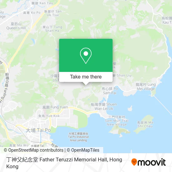 丁神父紀念堂 Father Teruzzi Memorial Hall map