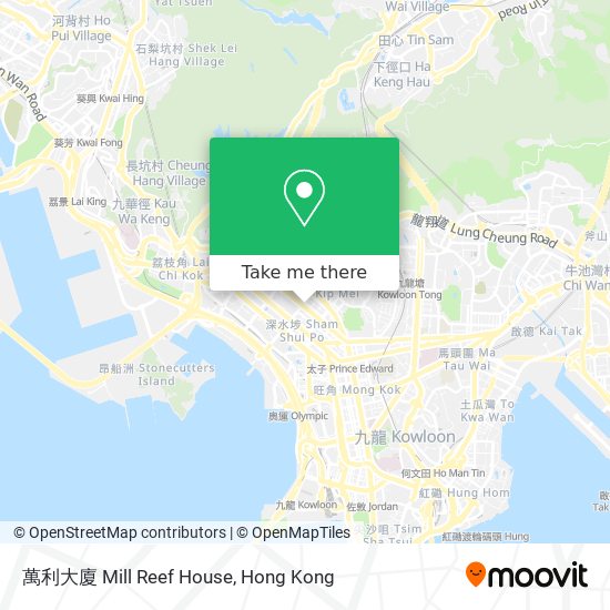 萬利大廈 Mill Reef House地圖