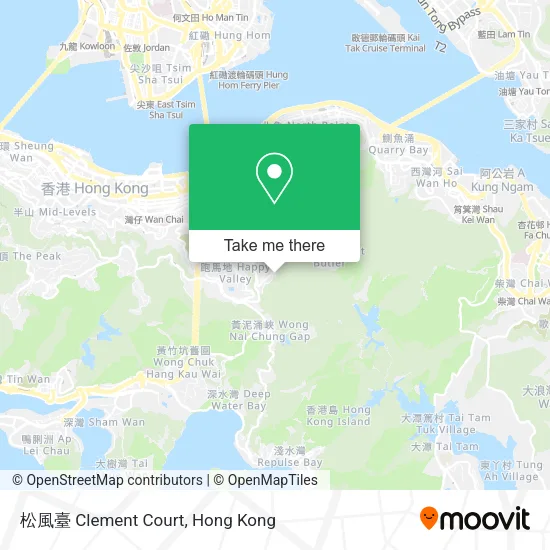 松風臺 Clement Court map