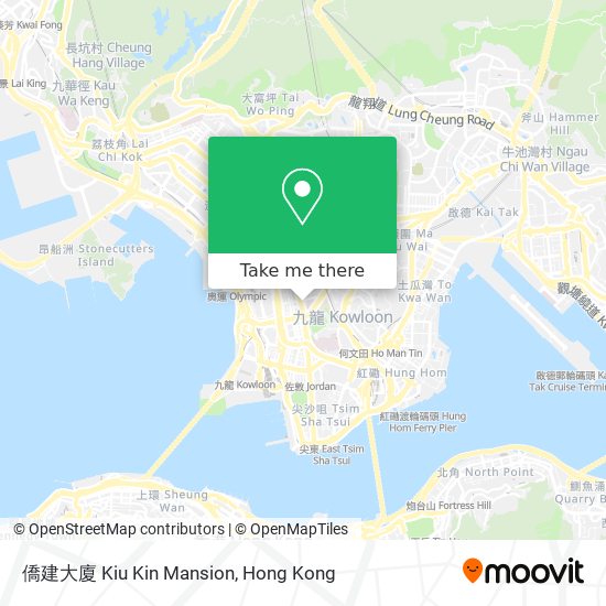 僑建大廈 Kiu Kin Mansion map