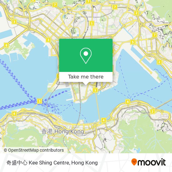 奇盛中心 Kee Shing Centre map