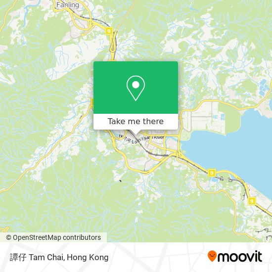 譚仔 Tam Chai map