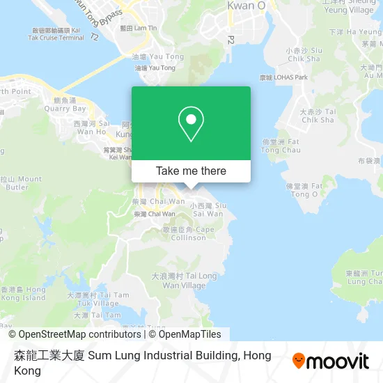 森龍工業大廈 Sum Lung Industrial Building map