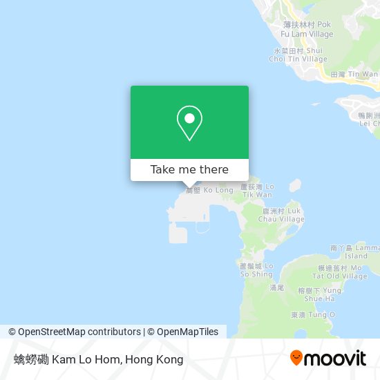 蠄蟧磡 Kam Lo Hom map