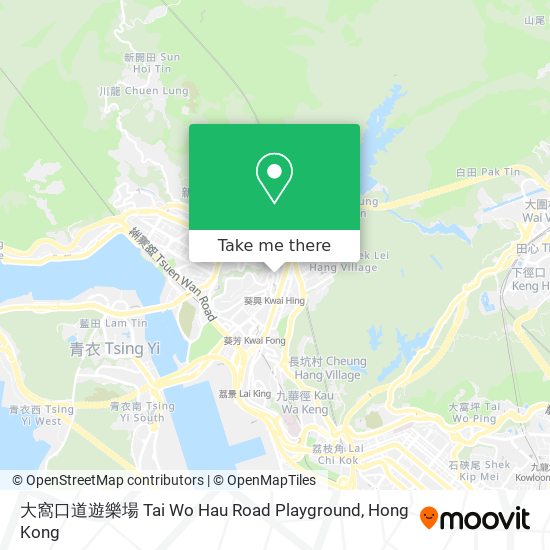 大窩口道遊樂場 Tai Wo Hau Road Playground map