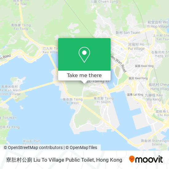 寮肚村公廁 Liu To Village Public Toilet地圖