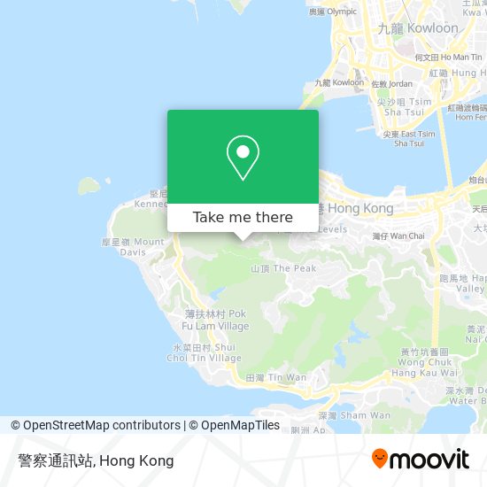 警察通訊站 map