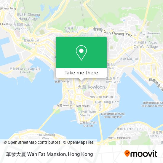 華發大廈 Wah Fat Mansion地圖