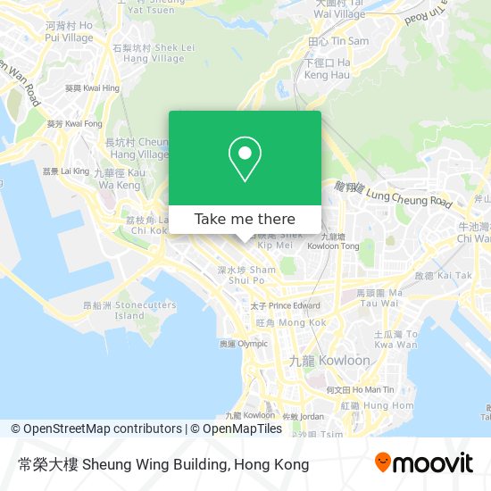 常榮大樓 Sheung Wing Building map