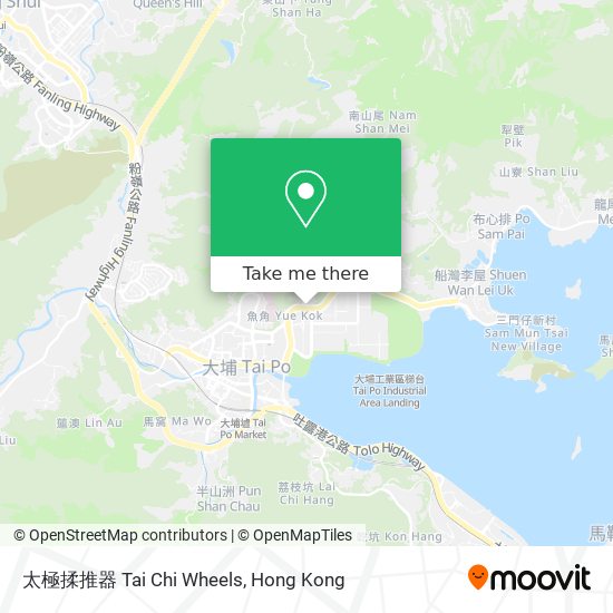 太極揉推器 Tai Chi Wheels map