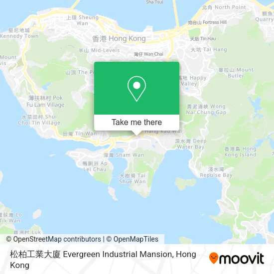 松柏工業大廈 Evergreen Industrial Mansion地圖