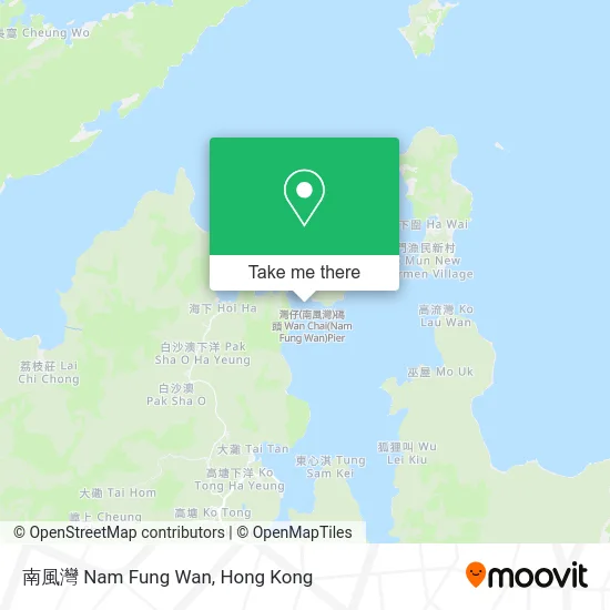 南風灣 Nam Fung Wan map