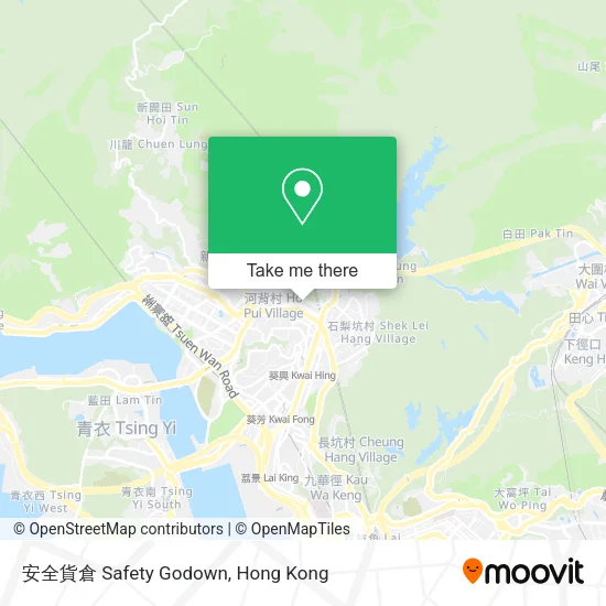 安全貨倉 Safety Godown map