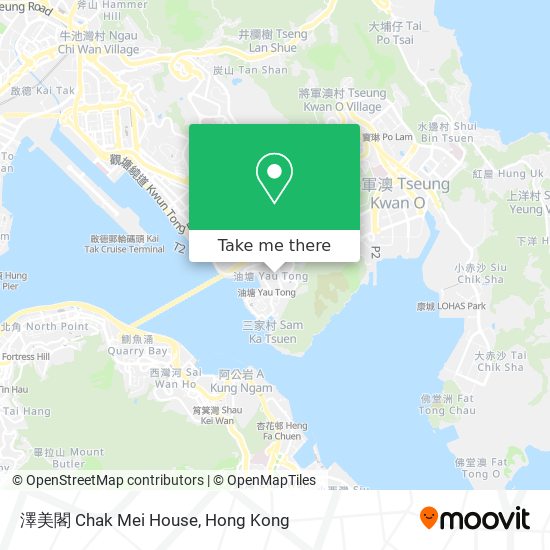 澤美閣 Chak Mei House map