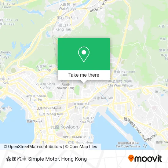 森堡汽車 Simple Motor地圖