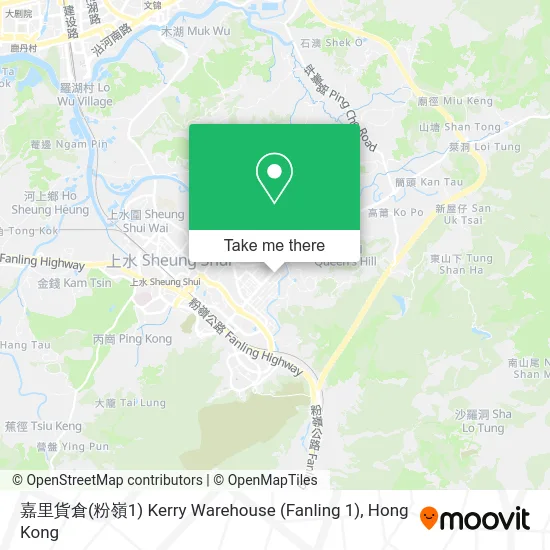 嘉里貨倉(粉嶺1) Kerry Warehouse (Fanling 1) map