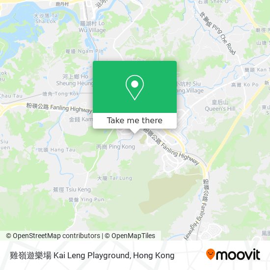 雞嶺遊樂場 Kai Leng Playground map