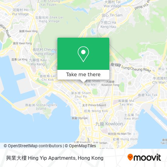 興業大樓 Hing Yip Apartments map