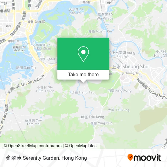 雍翠苑 Serenity Garden地圖