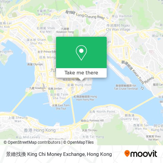 景緻找換 King Chi Money Exchange地圖
