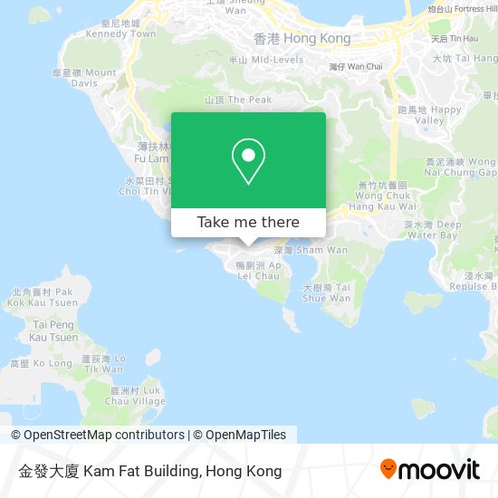 金發大廈 Kam Fat Building map