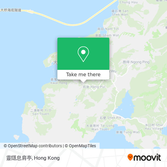 靈隱息肩亭 map