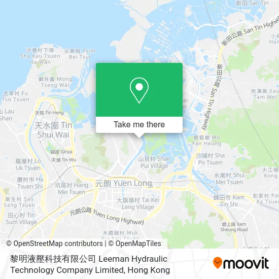 黎明液壓科技有限公司 Leeman Hydraulic Technology Company Limited map