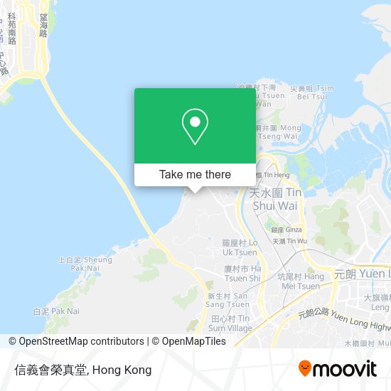 信義會榮真堂 map
