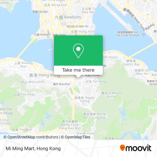 Mi Ming Mart map