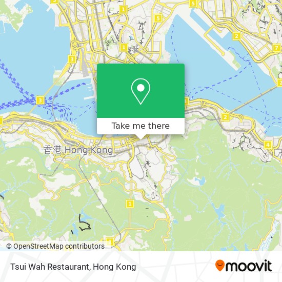 Tsui Wah Restaurant map