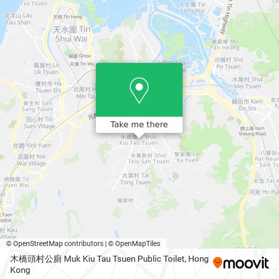 木橋頭村公廁 Muk Kiu Tau Tsuen Public Toilet地圖