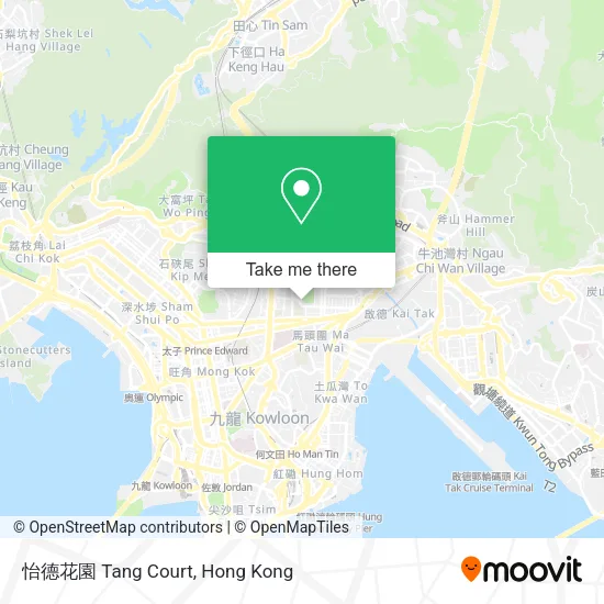 怡德花園 Tang Court map