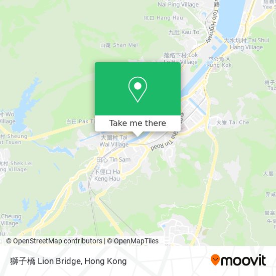 獅子橋 Lion Bridge map