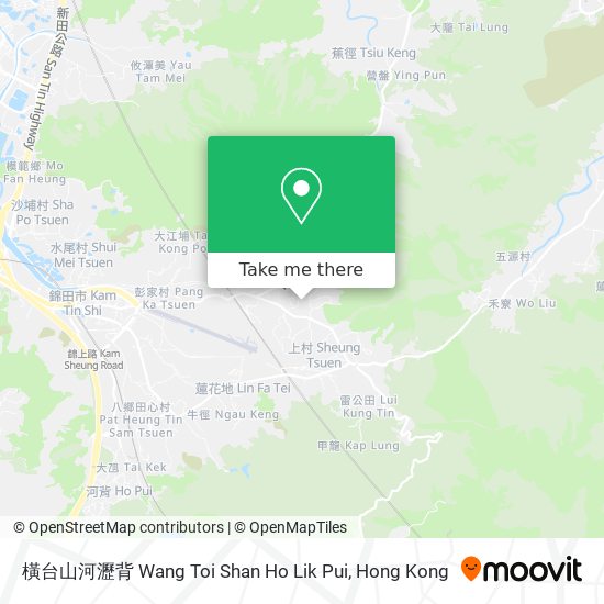 橫台山河瀝背 Wang Toi Shan Ho Lik Pui map