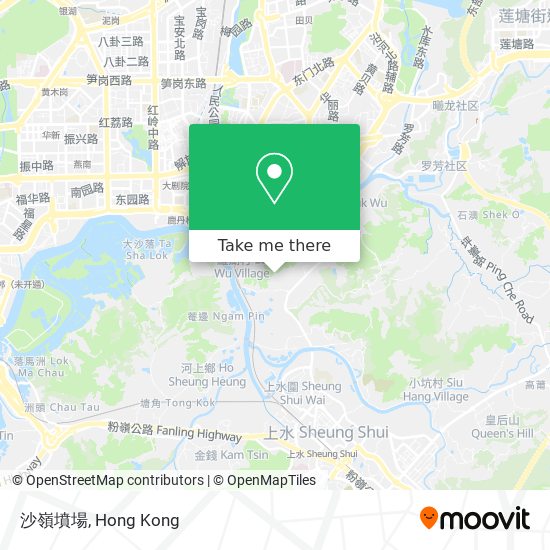 沙嶺墳場 map