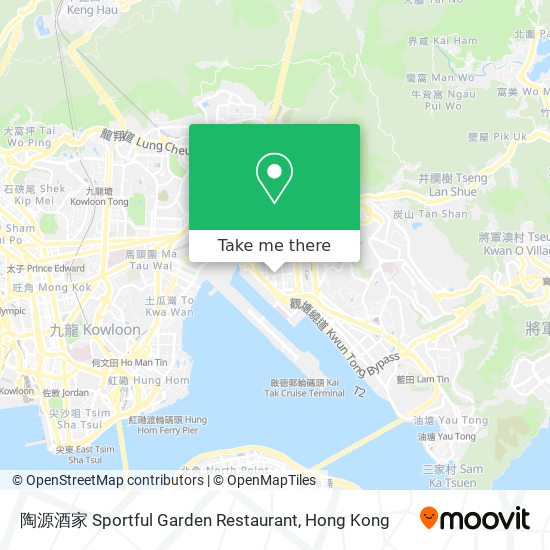 陶源酒家 Sportful Garden Restaurant地圖