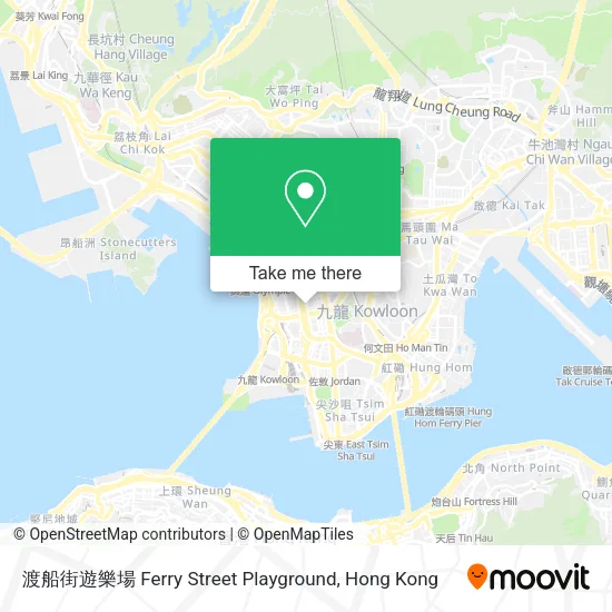 渡船街遊樂場 Ferry Street Playground地圖
