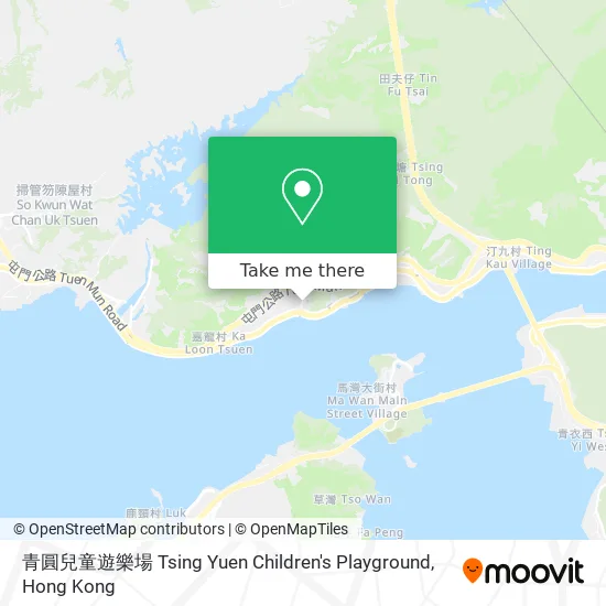 青圓兒童遊樂場 Tsing Yuen Children's Playground map