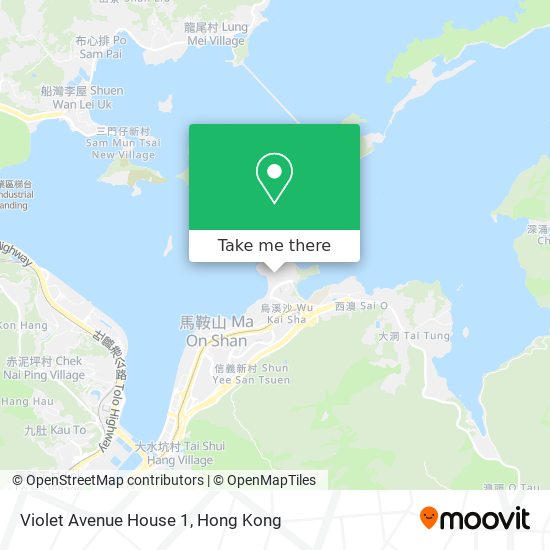 Violet Avenue House 1地圖